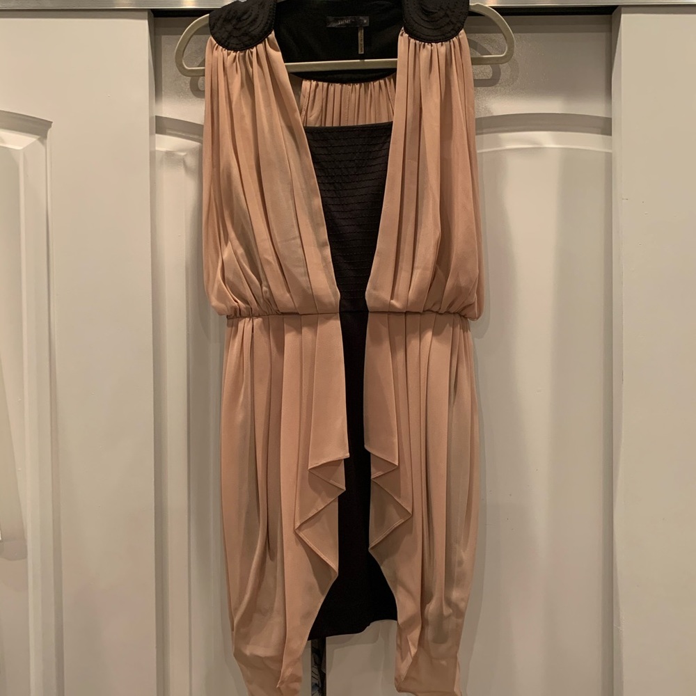 Black & Nude Dress